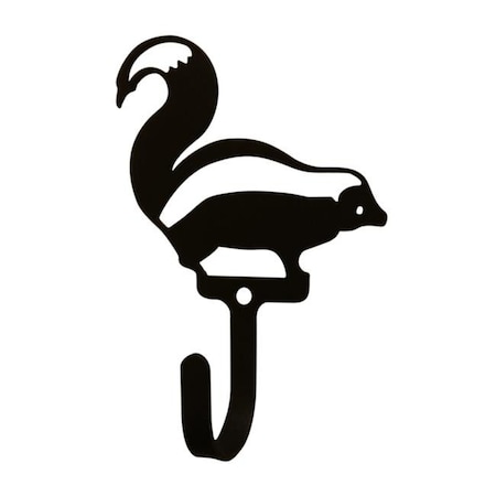 Village Wrought Iron Village Wrought Iron WH-250-S Skunk Wall Hook; Small WH-250-S